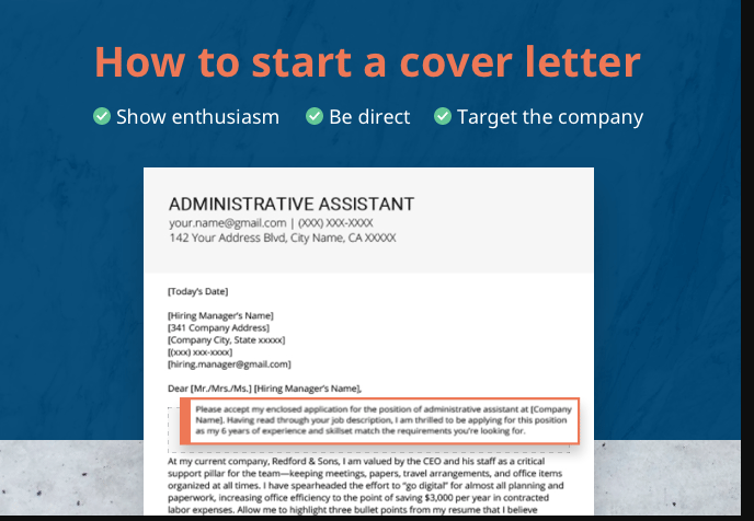 best cover letter writing for thailand job