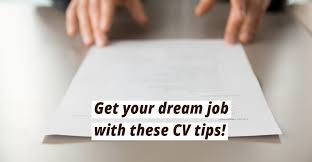 things to include in a CV