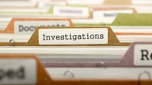 investigations for disciplinary procedures