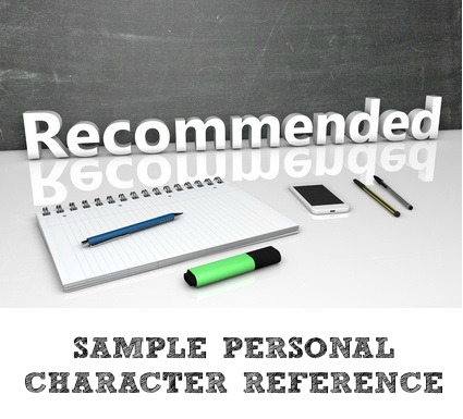 personal reference statement examples and samples