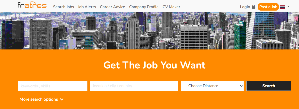 fratres job sites to find job in thailand